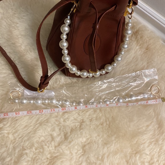 Pearl strap /bag charm -new 1 Pc. Only - Picture 2 of 4